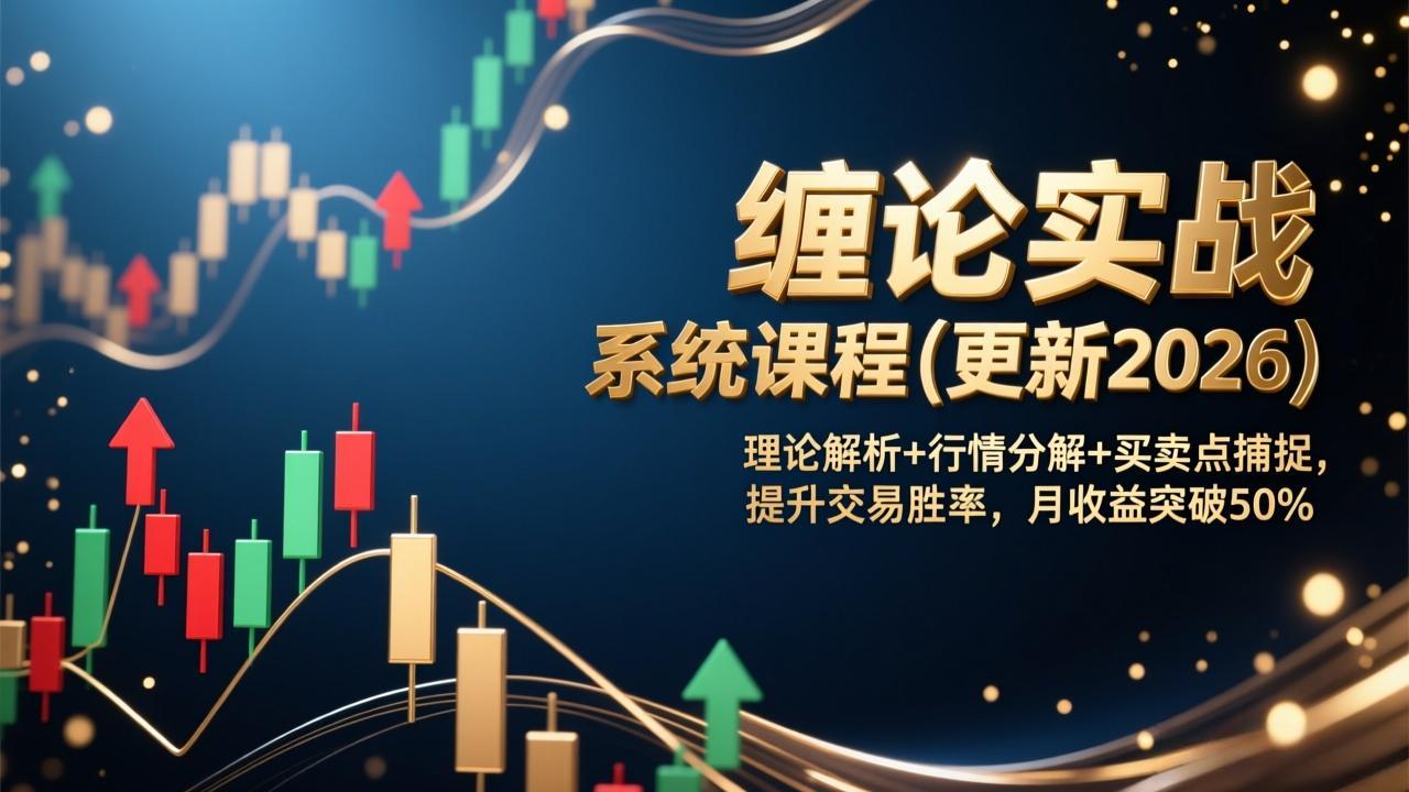 缠论实战系统课程(更新2026-搞钱利器