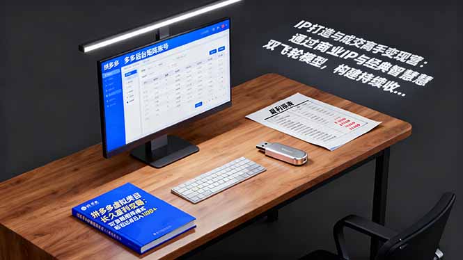 IP打造与成交高手变现营:通过商业IP+经典智慧双飞轮模型 构建持续收钱系统-搞钱利器