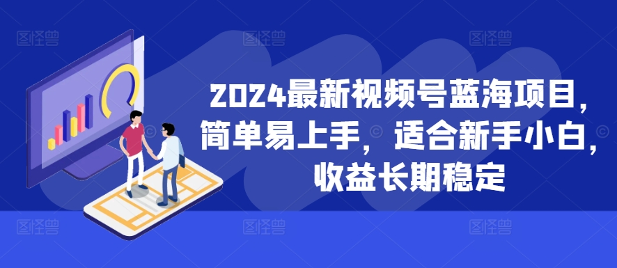 2024最新视频号蓝海项目，简单易上手，适合新手小白，收益长期稳定-搞钱利器