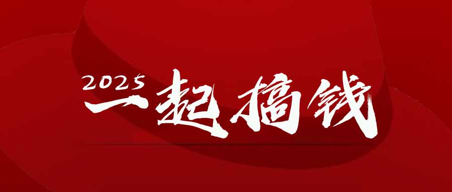 2025年，请“不择手段”去搞钱!-搞钱利器